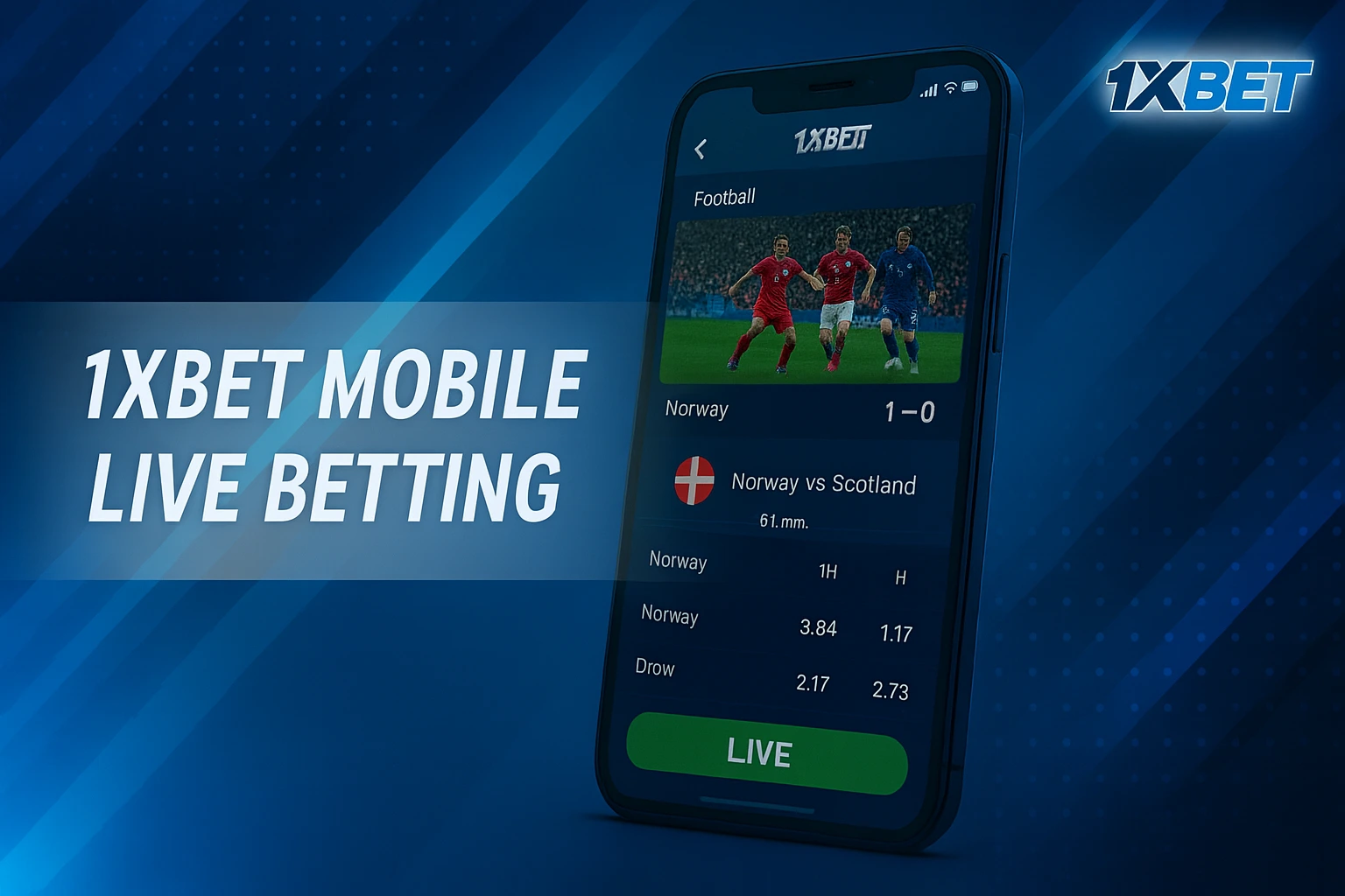 1xBet App for Live Betting and Real-Time Market Insights